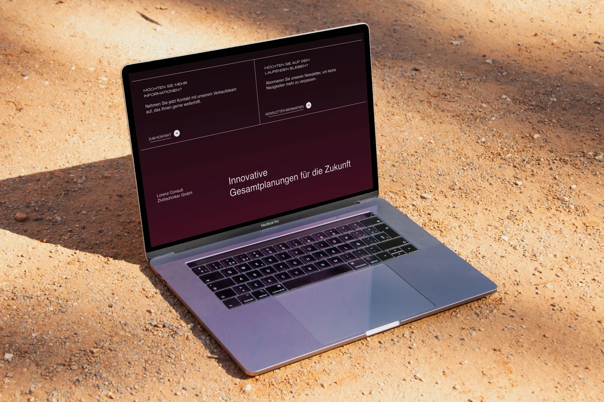 Website-Entwicklung Online-Kommunikation Werbeagentur Lorenz Consult Jack Coleman