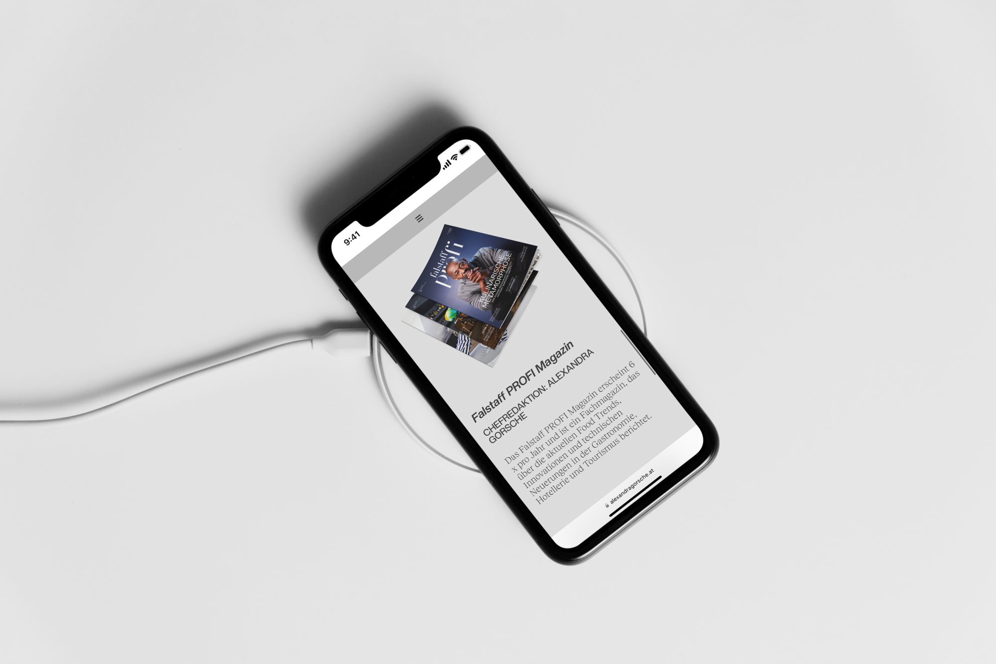 Alexandragorsche Webdesign Jack Coleman Graz