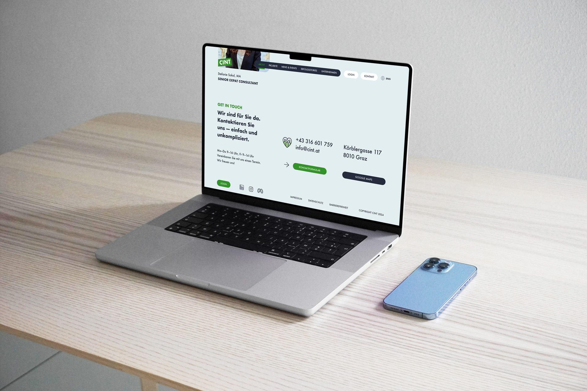 CINT Web Design Jack Coleman Graz